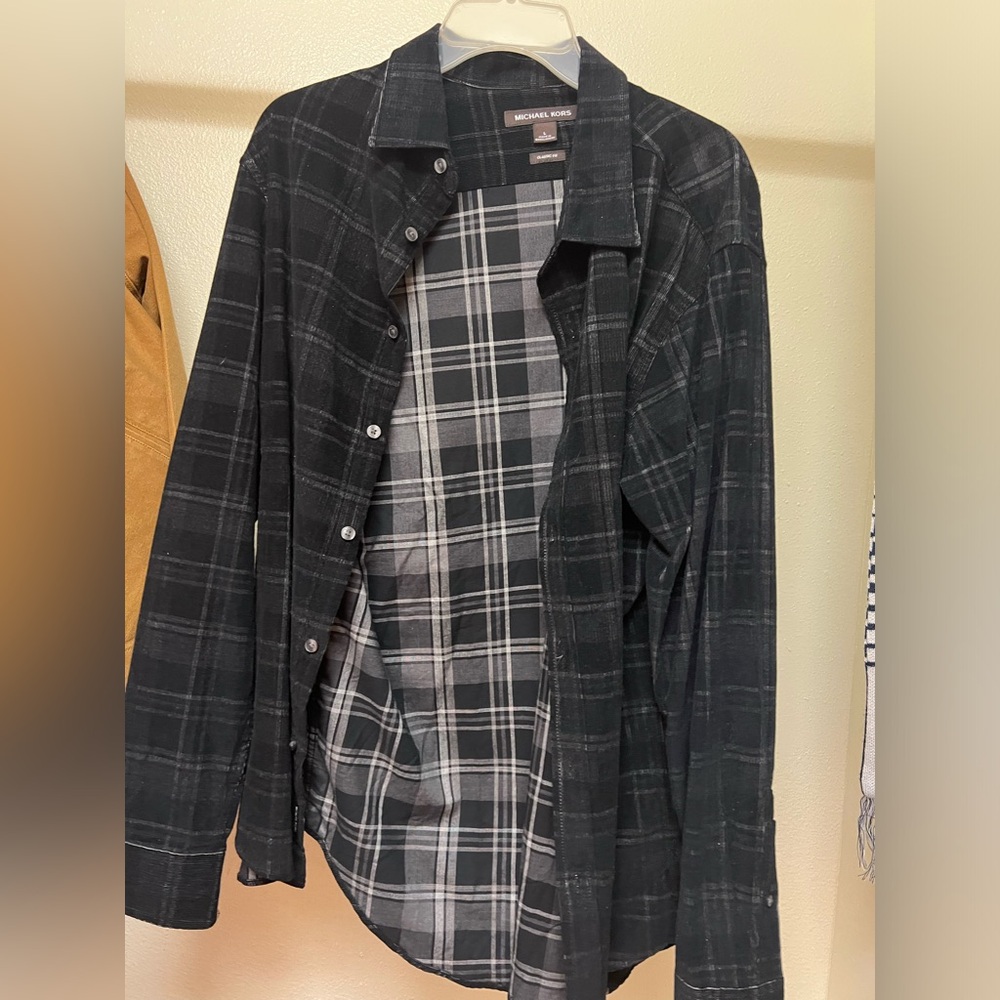Michael Kors button down flannel. Worn once